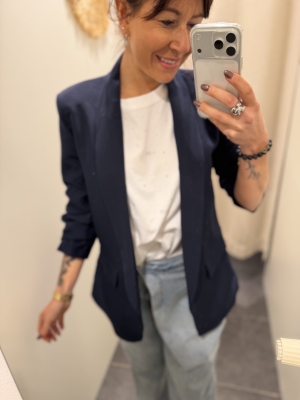 Blazer Sonia Bleue marine
