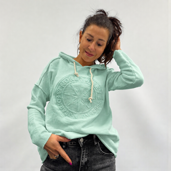 Pull Cassie Vert d'eau