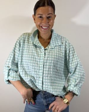 Chemiser Sabina Vert D'eau 