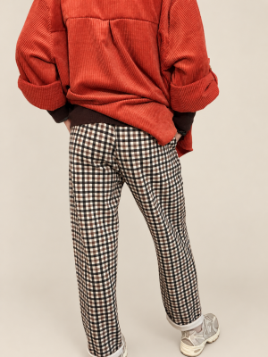 Pantalon Vichy chic