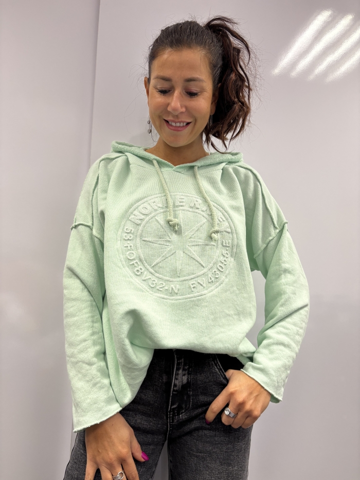 Pull Cassie Vert clair