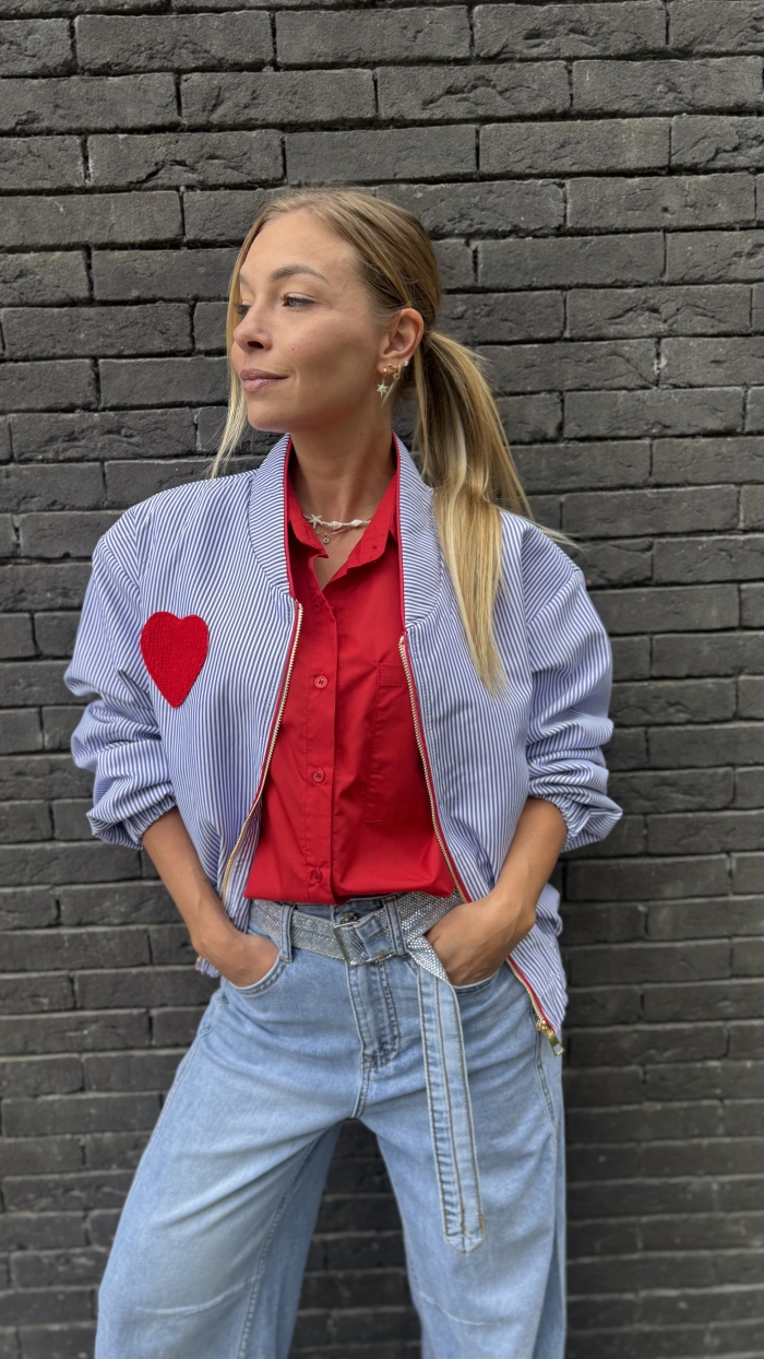 Veste Love Stripes