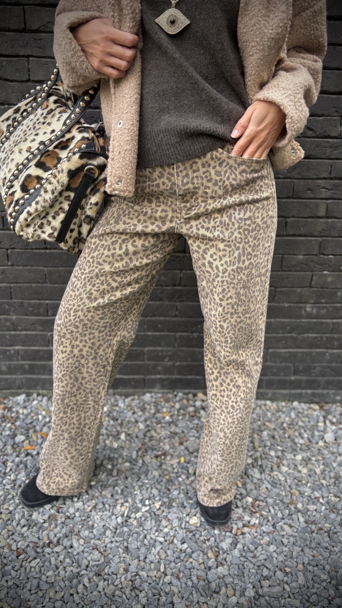 Jeans léopard Savannah
