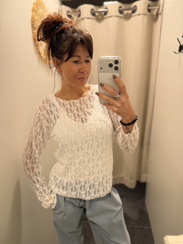 Blouse Talya Blanc