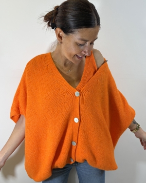 Pull Cléo Orange 
