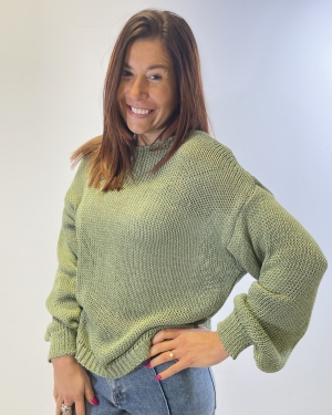 Pull Opaline Kaki