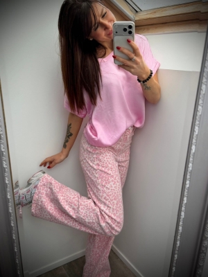 Pantalon Léo Rose