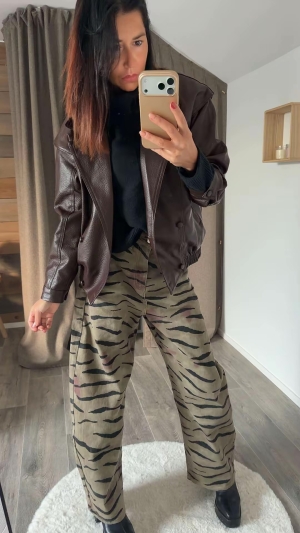 Jeans Wild Zebre