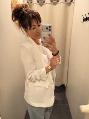 Blazer Simoni Blanc