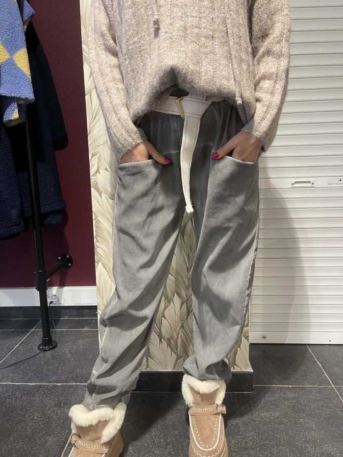 Pantalon Sacha Gris Foncé