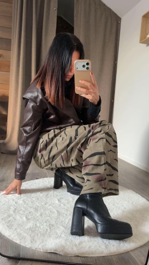 Jeans Wild Zebre