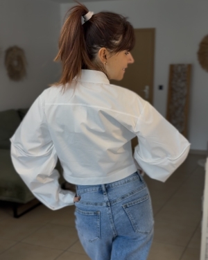 Chemisier Suzy et cravatte