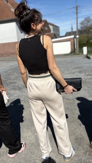 Pantalon Minmin Beige Clair