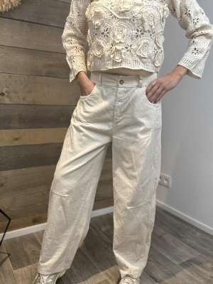 Pantalon Anémone Blanc