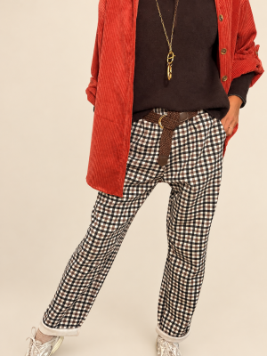 Pantalon Vichy chic