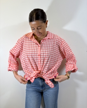 Chemise Sabina Rouge