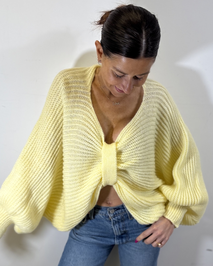 Pull Adèle Jaune