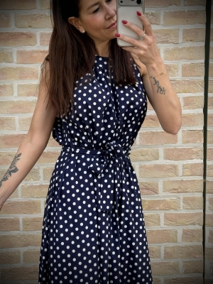 Robe Riviera Bleu marine