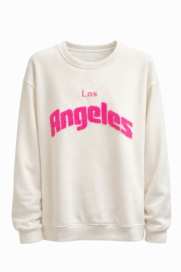 Pull Los Angeles Blanc
