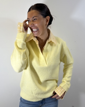 Pull Col chemise Béryl