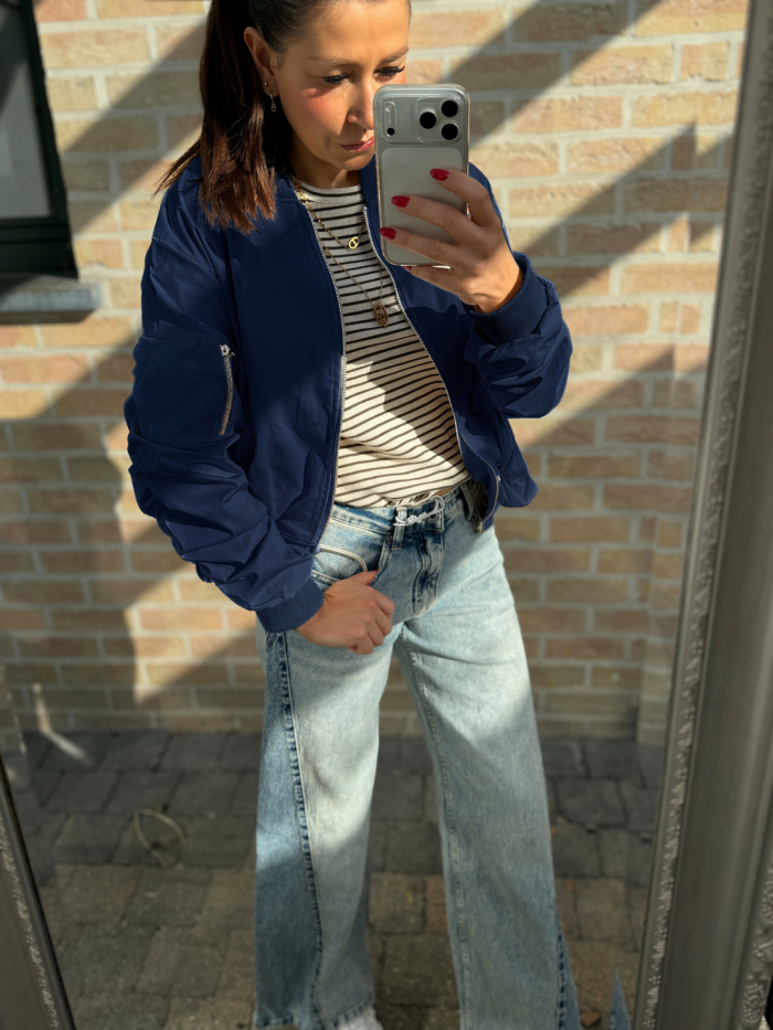 Veste Elvire Bleu marine