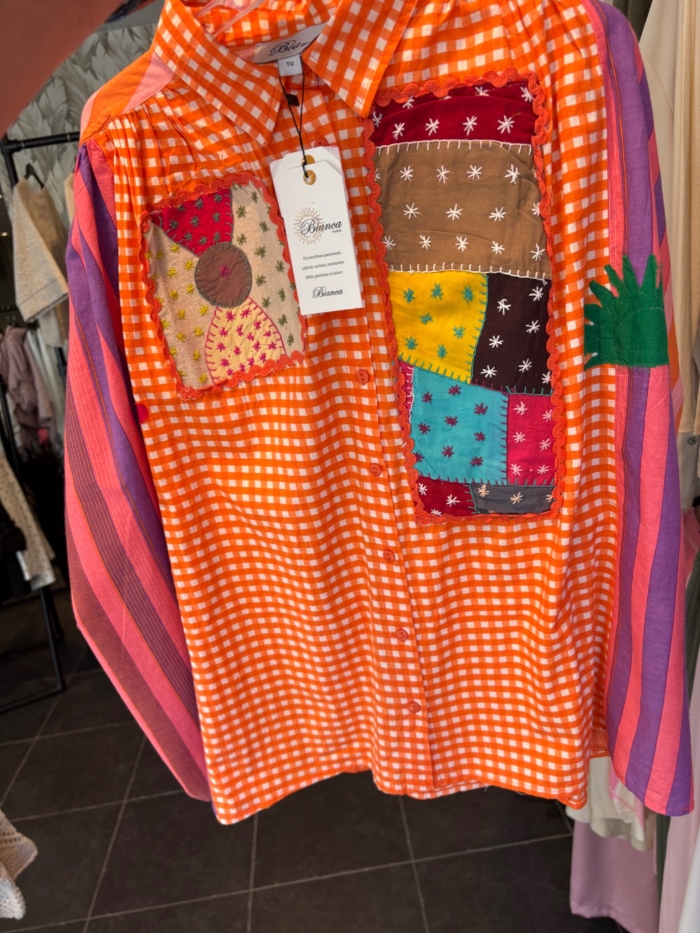 Chemise Volcan Orange