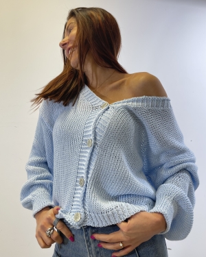 Pull Opaline Bleu
