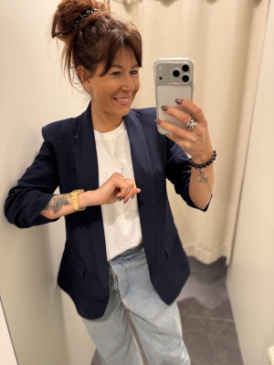 Blazer Sonia Bleue marine