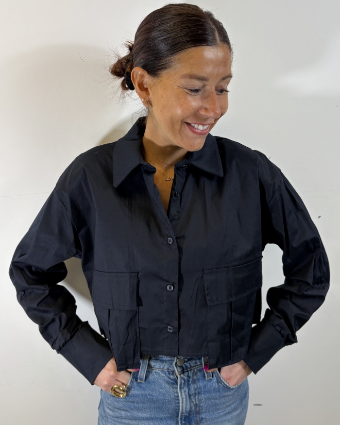 Chemise bleu nuit Côme 