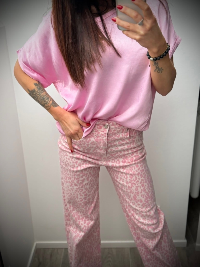 Pantalon Léo Rose