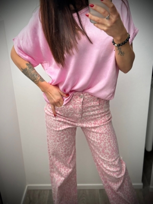 Pantalon Léo Rose