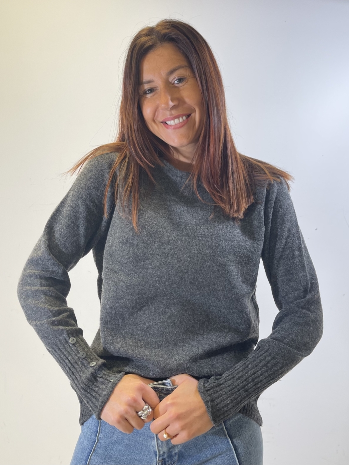 Pull Wenda Gris Foncé