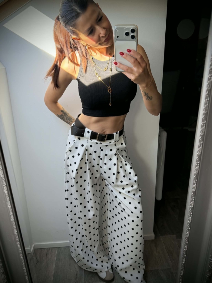 Croc top Elvire Noir