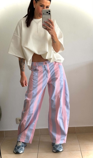 Pantalon Bubble Stripe