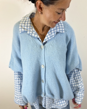 Pull Cléo Bleu Ciel