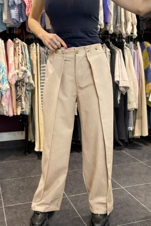 Pantalon Fluide Aster Beige