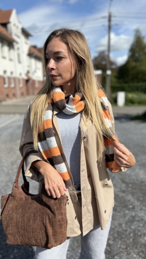 echarpe Cosy Stripes