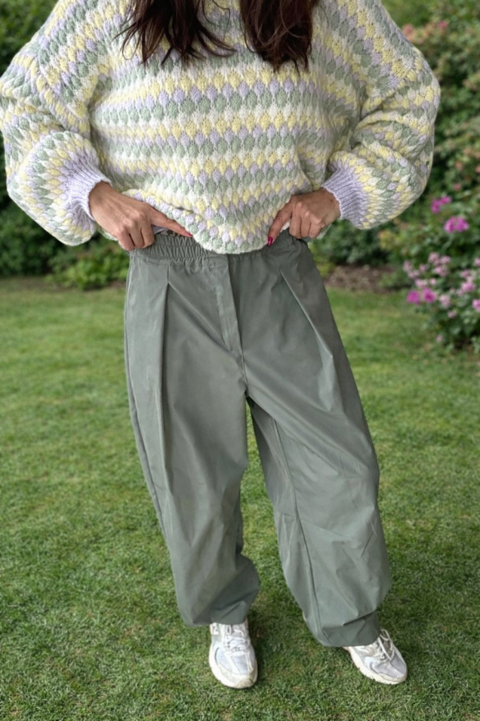 Pantalon Maëlle Kaki